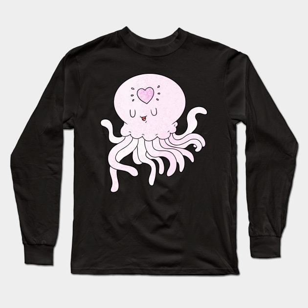 cute octopus Long Sleeve T-Shirt by rositura
